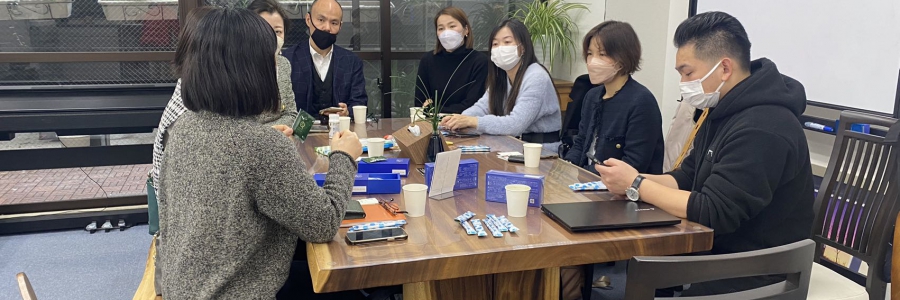 「私たちは日本で新商品の開発しています」起業家ビジネス交流会