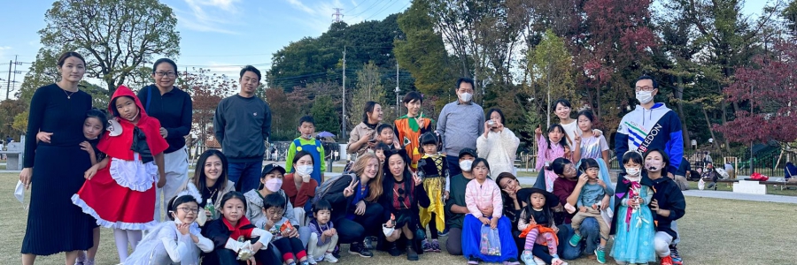 三国語万圣节親子パーティー